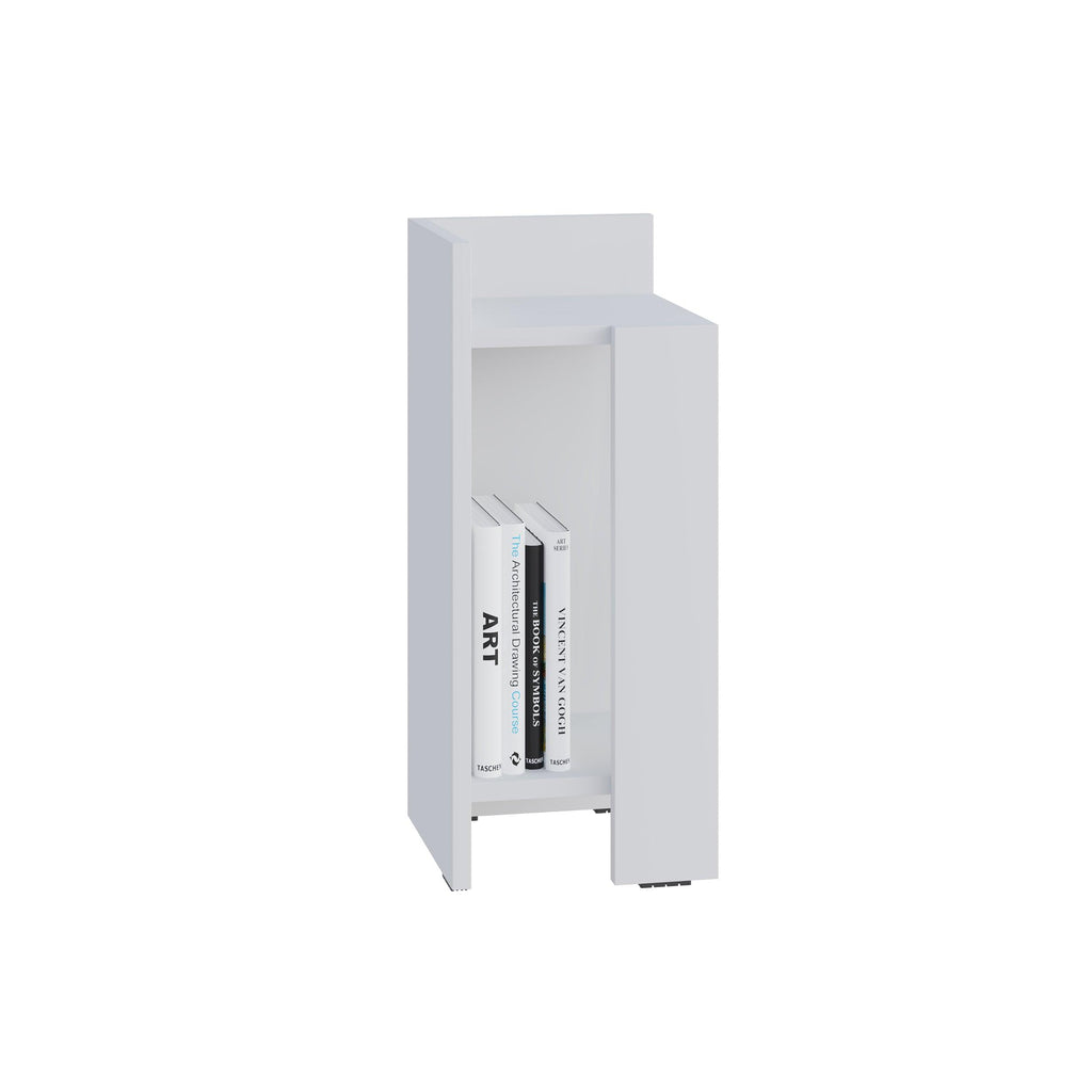 Modern Bedside Table Left Module 25cm Narrow