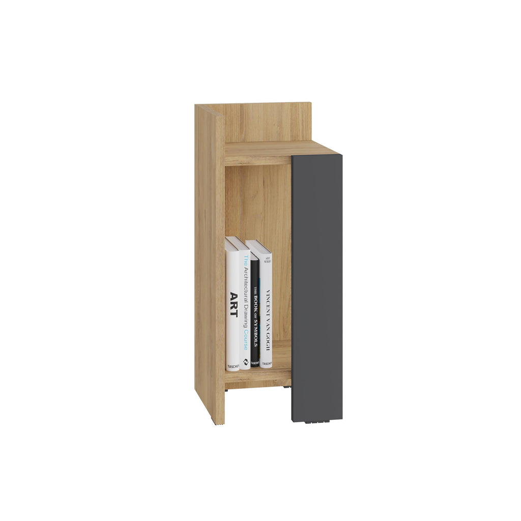 Modern Bedside Table Left Module 25cm Narrow
