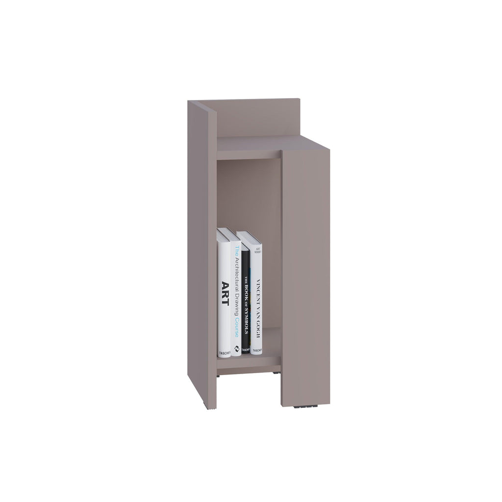 Modern Bedside Table Left Module 25cm Narrow