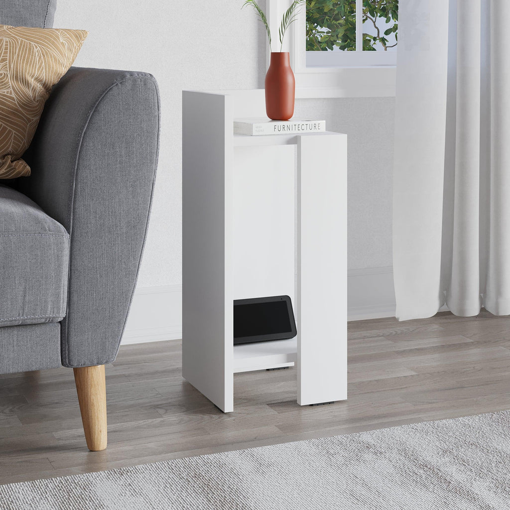 Modern Bedside Table Left Module 25cm Narrow