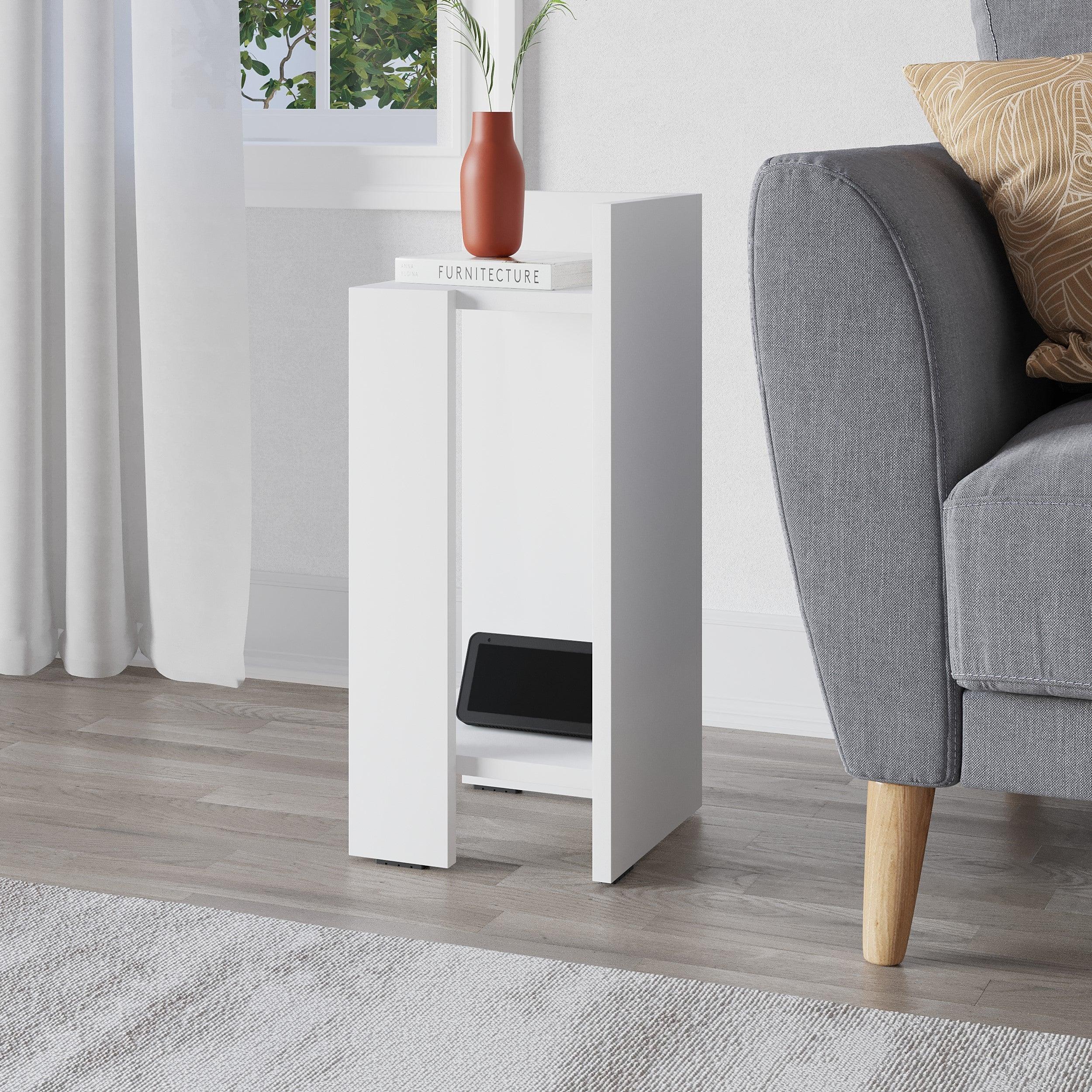 Modern Bedside Table Right Module 25cm Narrow