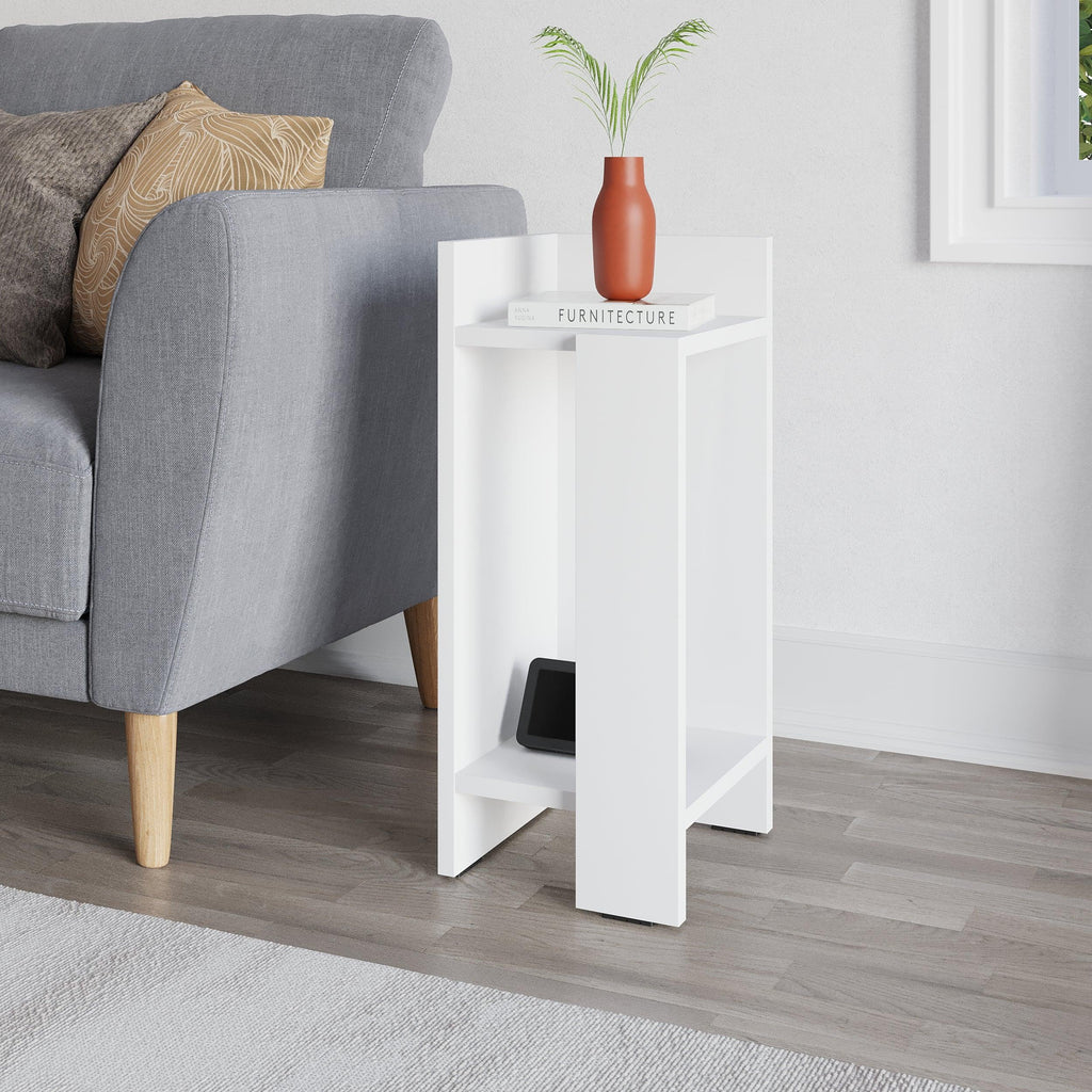 Modern Bedside Table Left Module 25cm Narrow