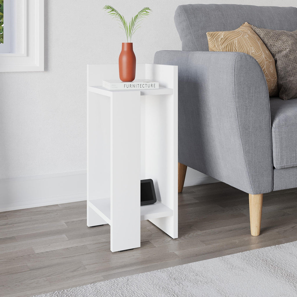 Modern Bedside Table Right Module 25cm Narrow