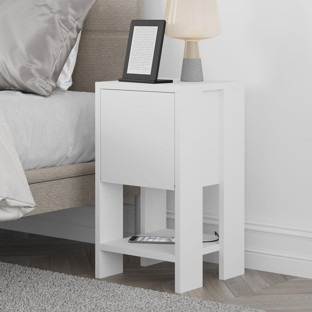 Ema Modern Bedside Table Bedroom Furniture 30cm Width