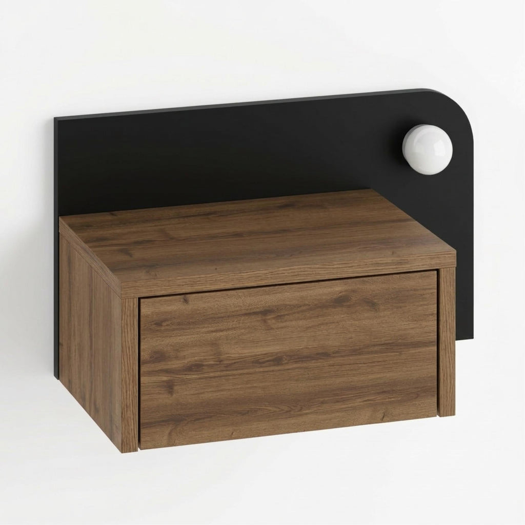 Wall Mounted Nightstand – Floating Bedside Table