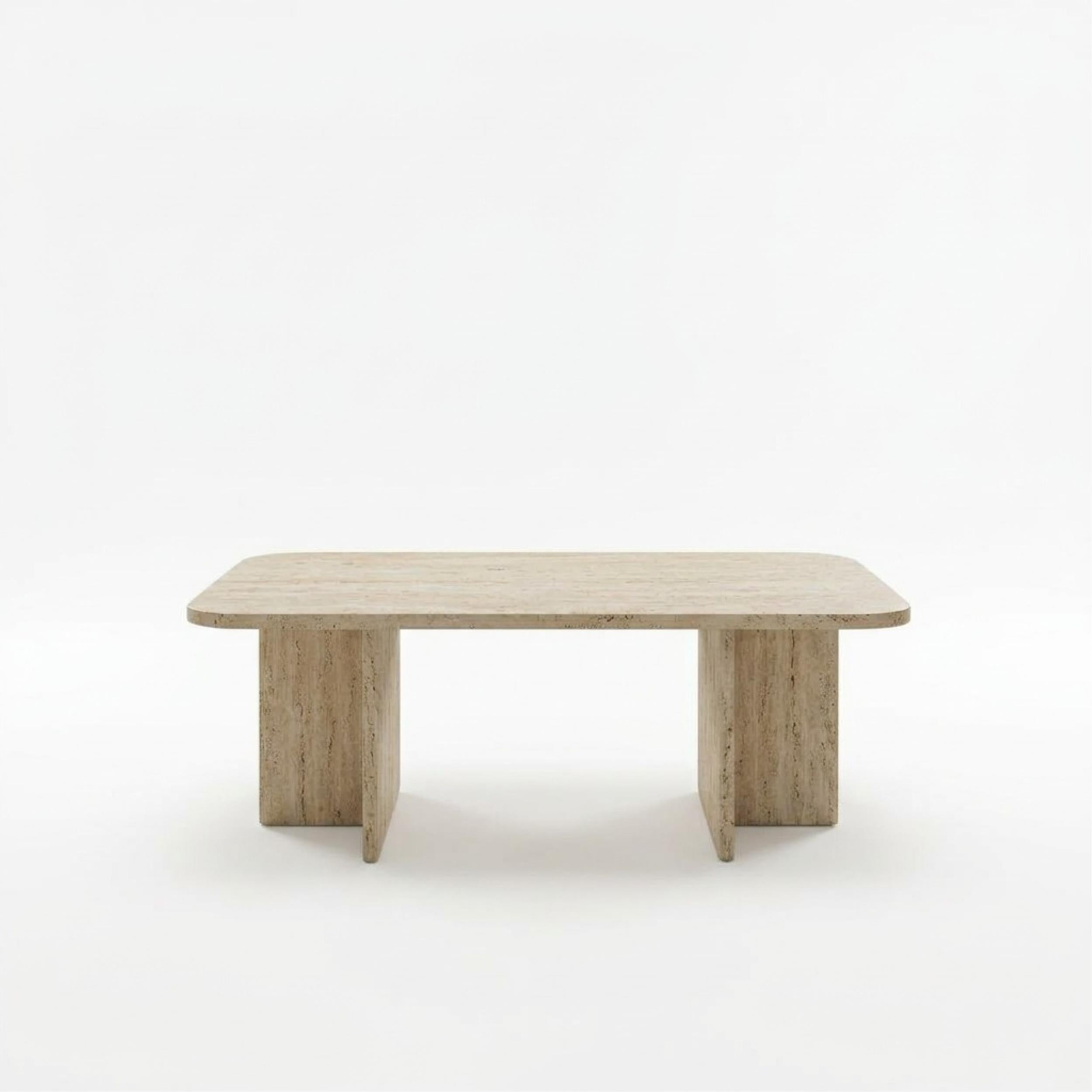 Hillary Rectangular Coffee Table – 100 cm Modern Living Room Table