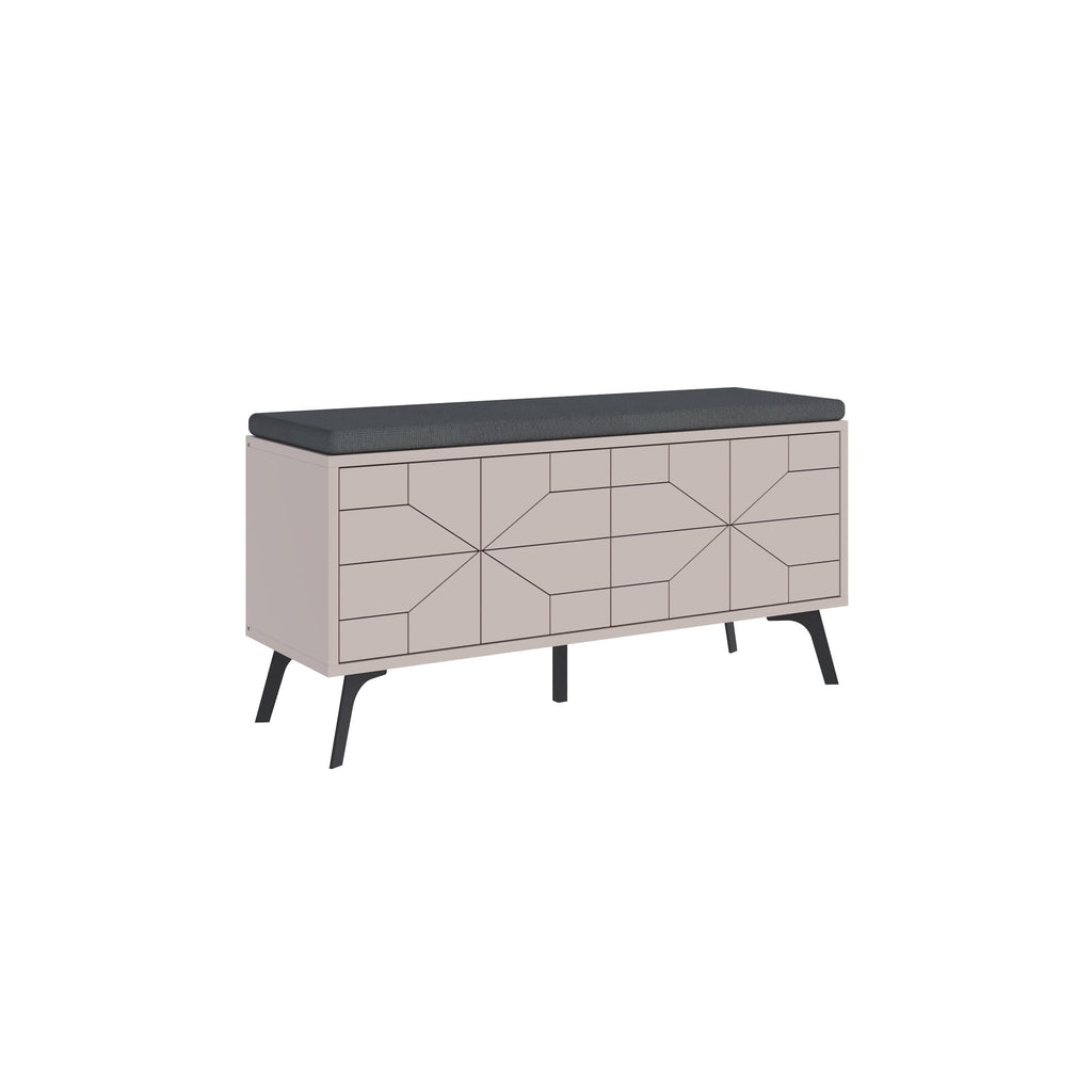 Shoe Storage Bench – Modern Hallway Bench with Storage
