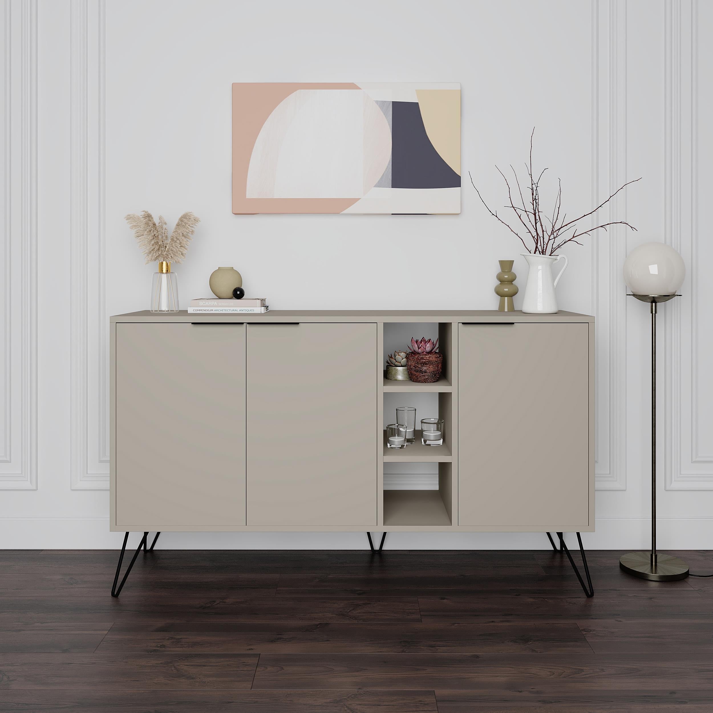 Clara Console Modern Sideboard Display - 142cm