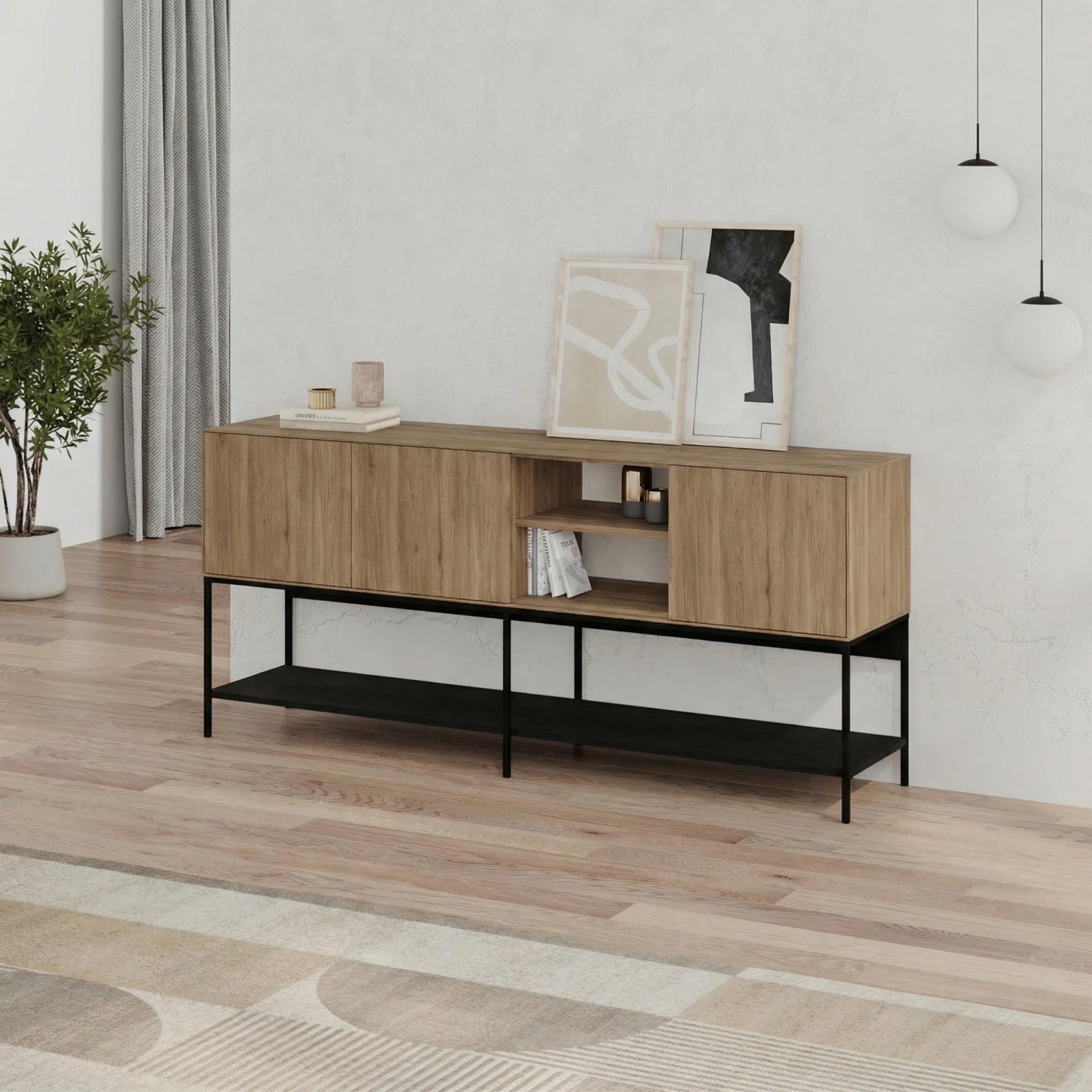 Console Table – 180cm – Modern Sideboard & Storage Unit