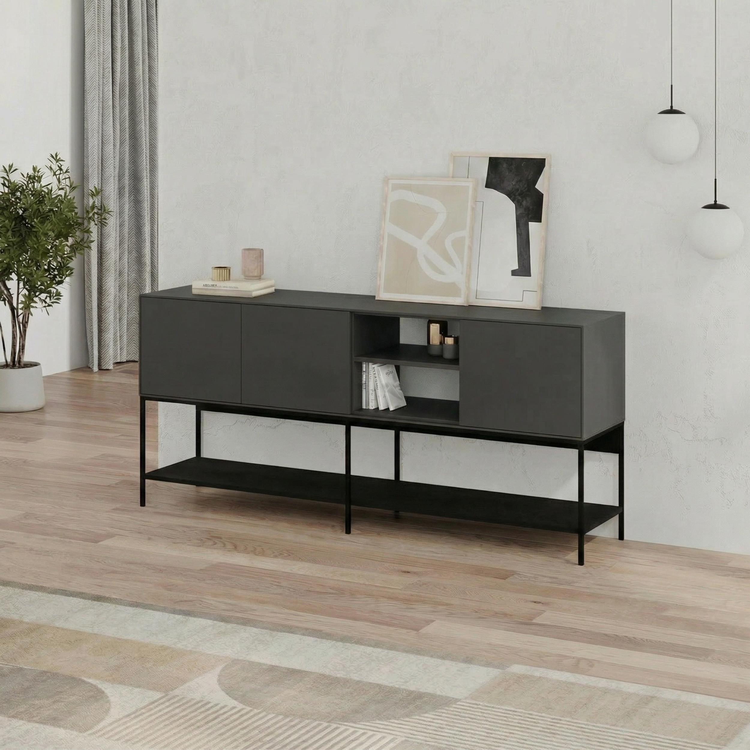 Console Table – 180cm – Modern Sideboard & Storage Unit