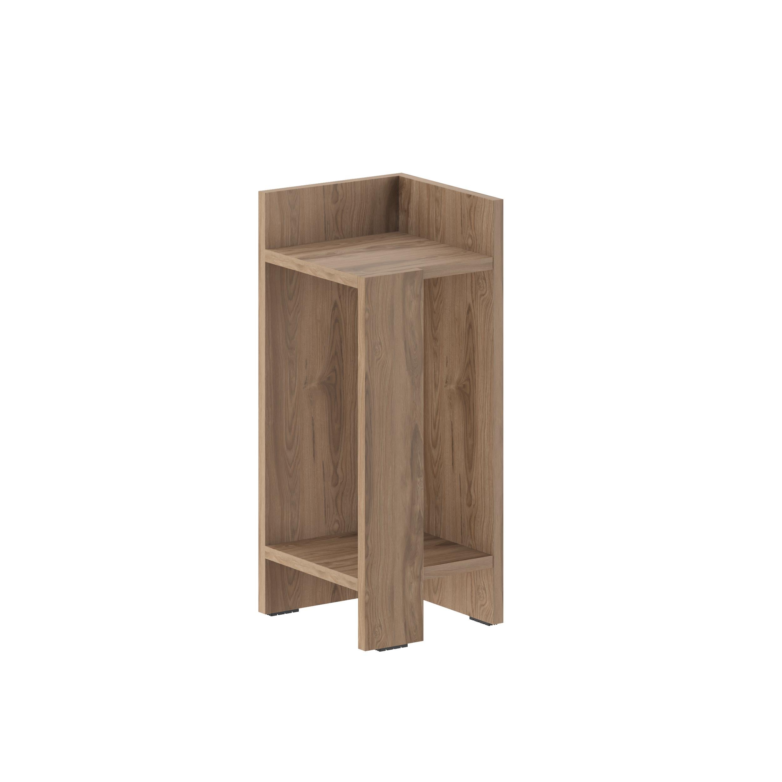 Modern Bedside Table Right Module 25cm Narrow
