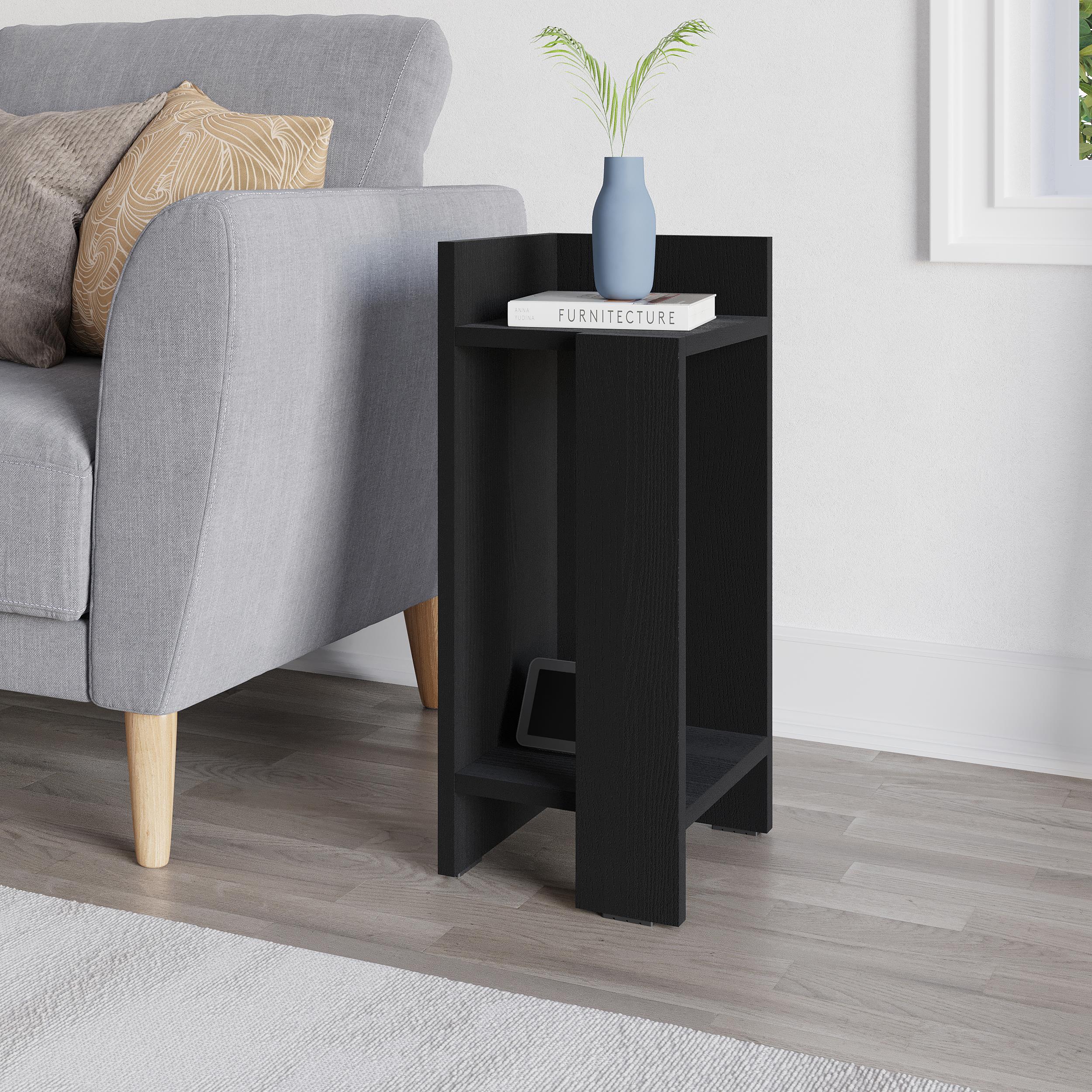 Modern Bedside Table Left Module 25cm Narrow