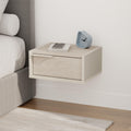 Eco Wall-Mounted Nightstand – Floating Bedside Table with Drawer