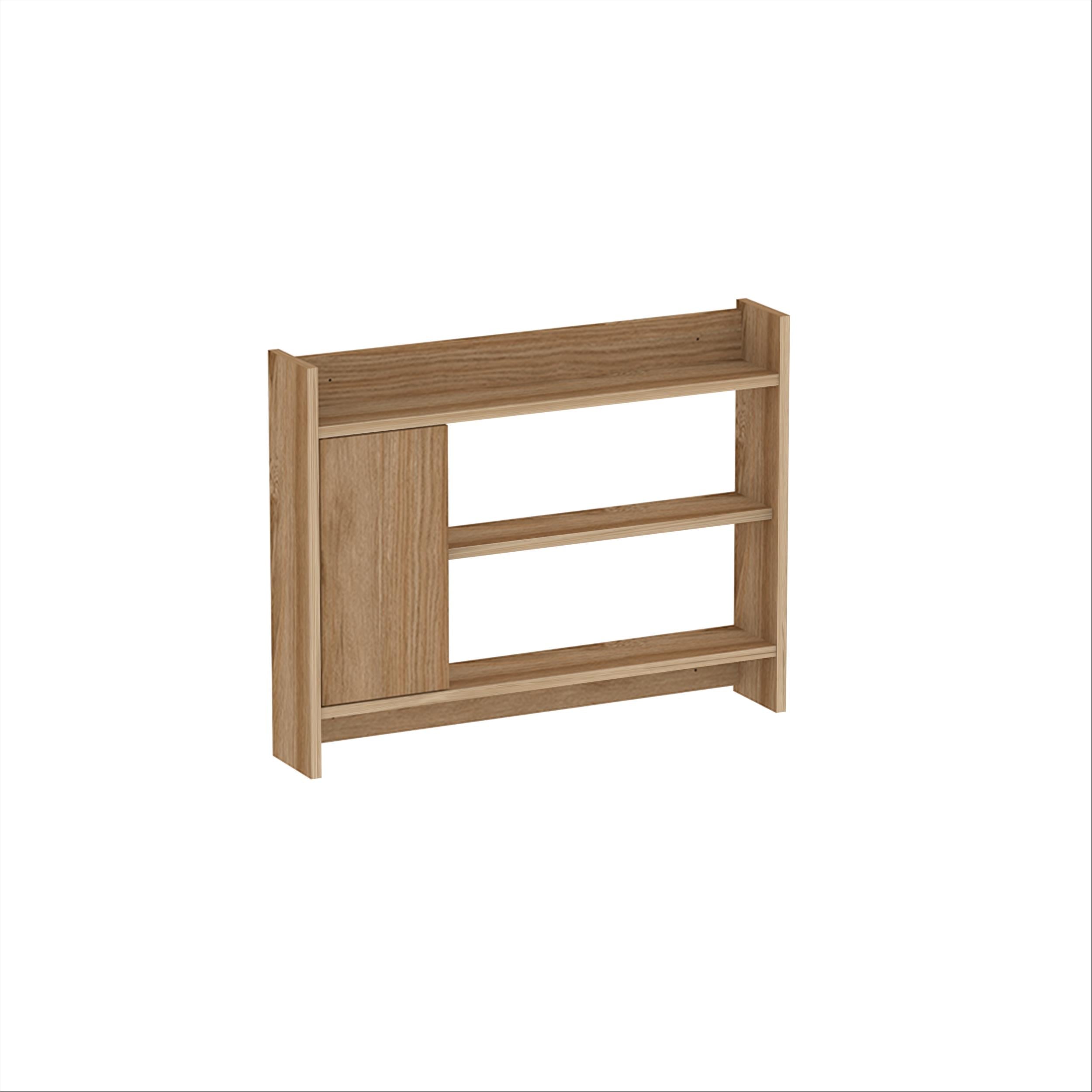 Wall Shelf – 85cm Wall-Mounted Unit with Cabinet