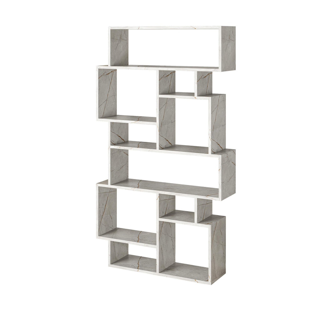 Modern Bookcase Display Unit Tall 168.5cm