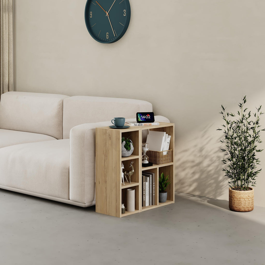 Big Low Standing Bookcase – Modular Storage Unit