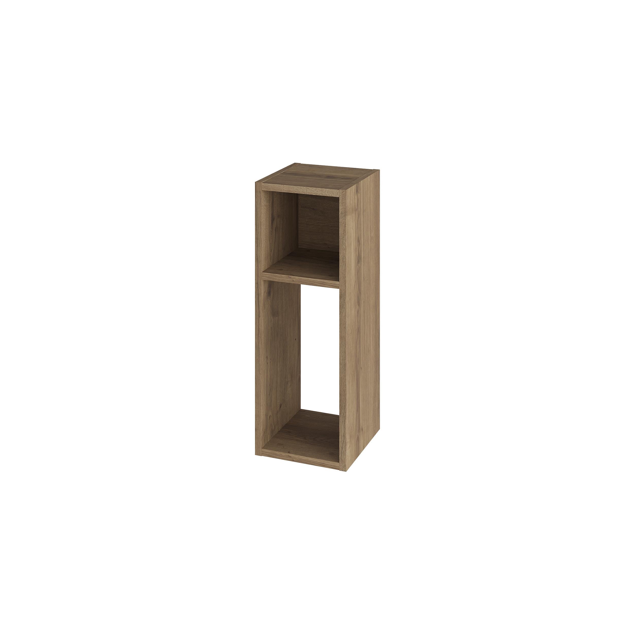 Small Low Standing Bookcase – Modular Storage Unit