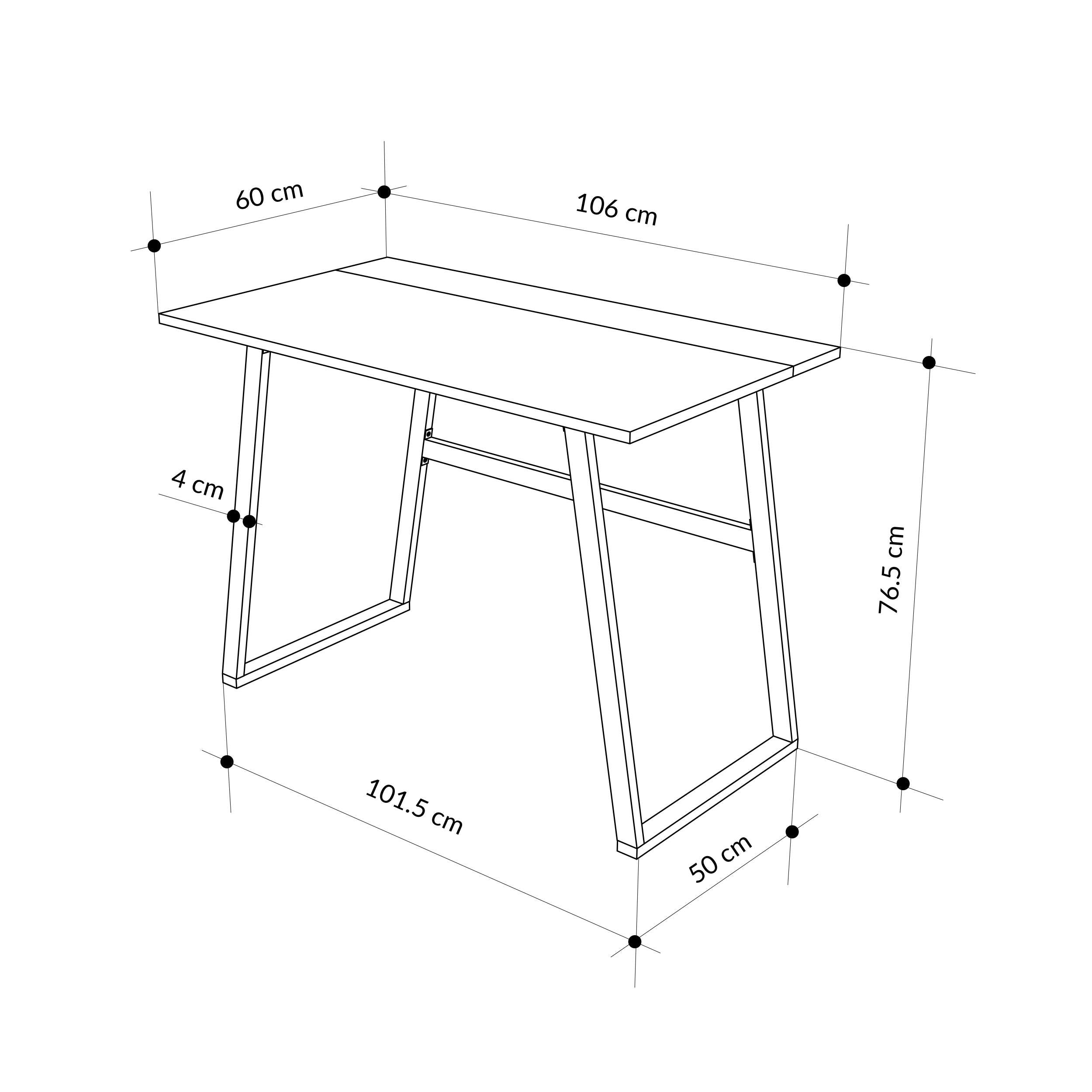 Study Desk – Modern Home Office Desk