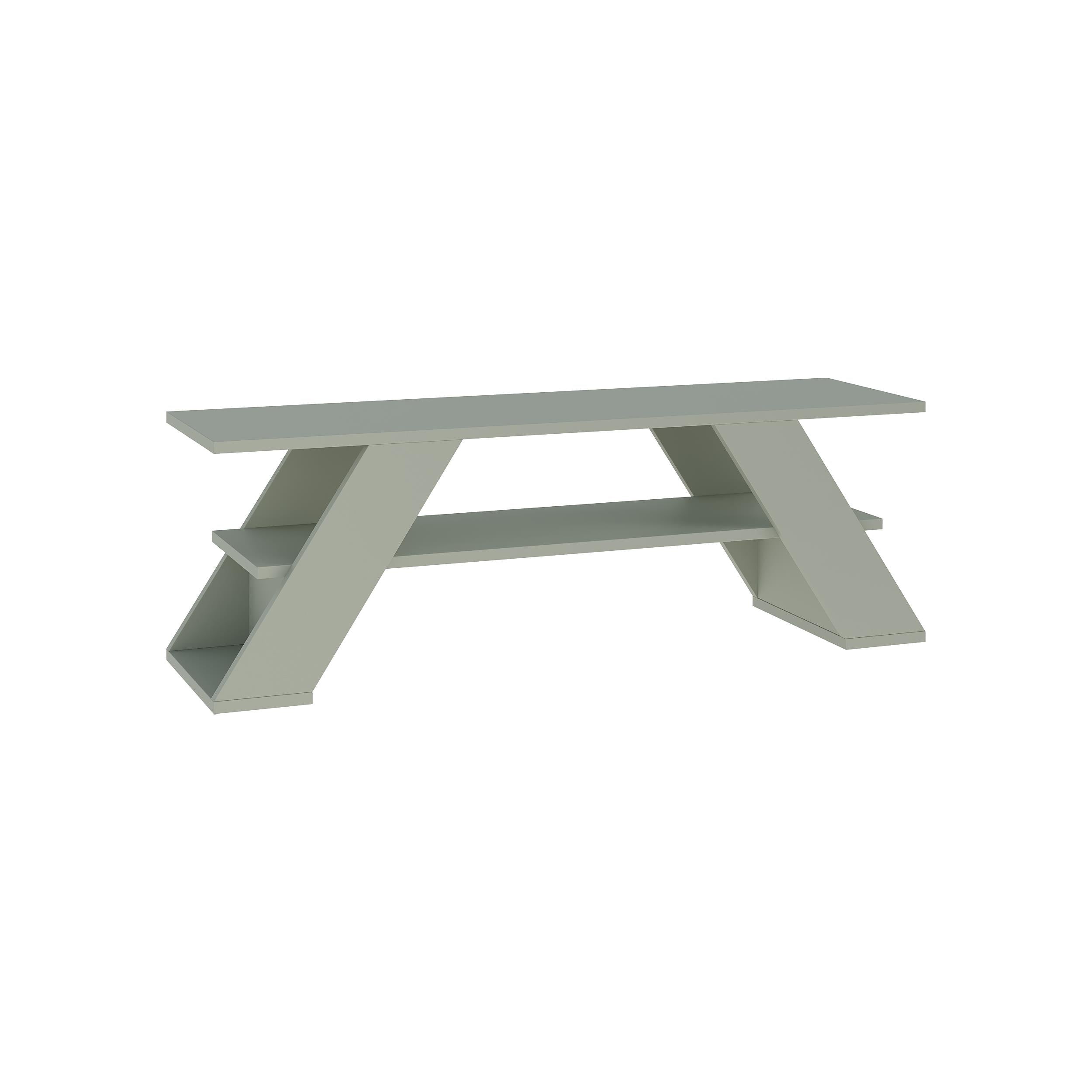 Modern TV Stand Multimedia Centre TV Unit With Shelves 120cm