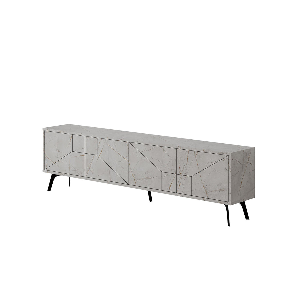 Modern TV Stand With Storage Cabinet 180cm
