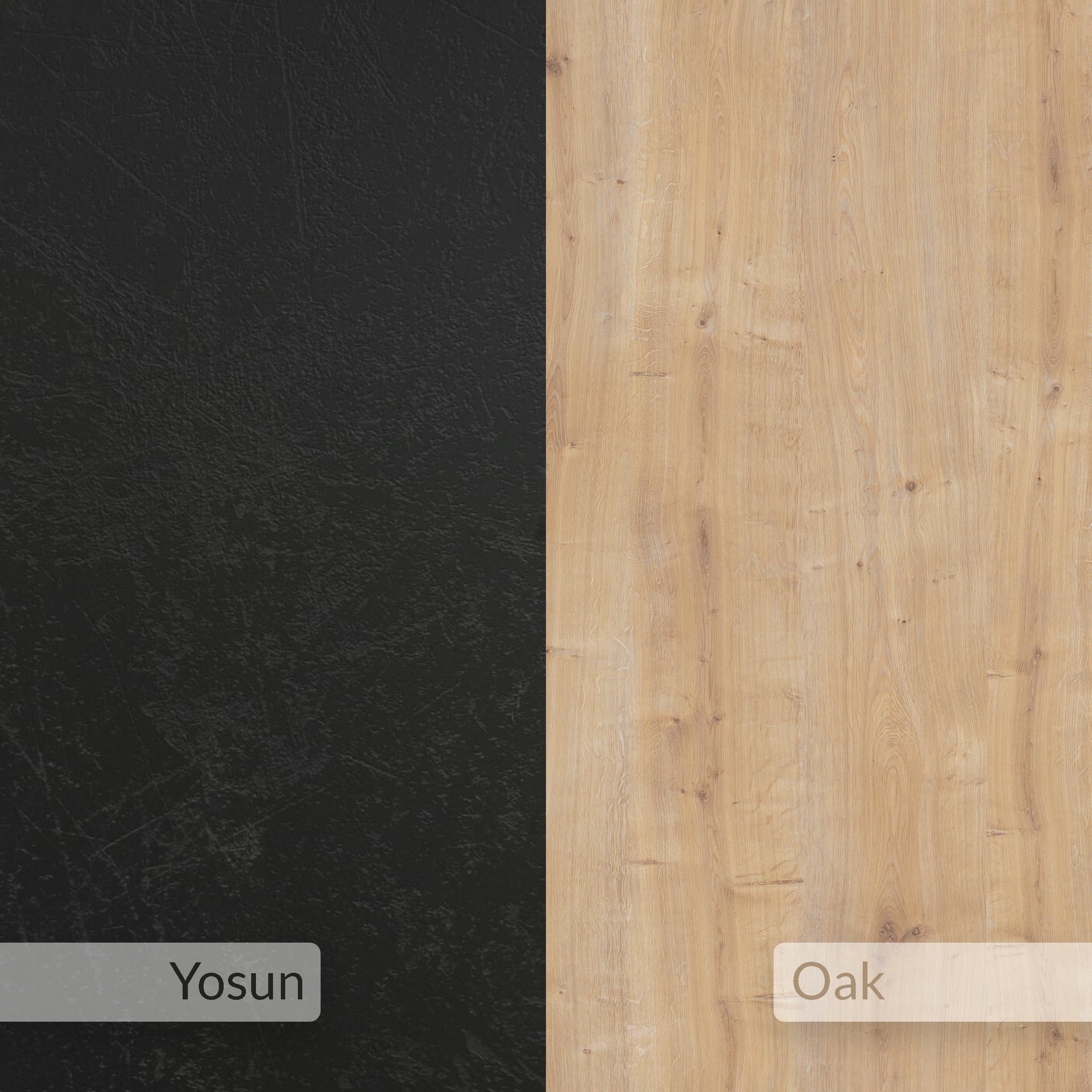 149 cm TV Stand – Oak & Moss Effect