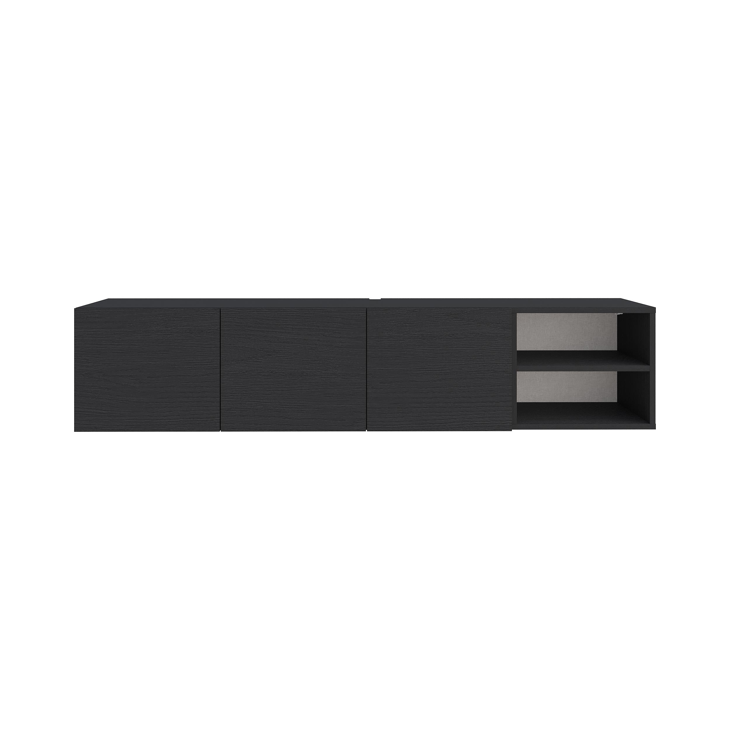 Conrad TV Unit – 180 cm – 3 Soft Close Doors Wall Mounted Entertainment Centre