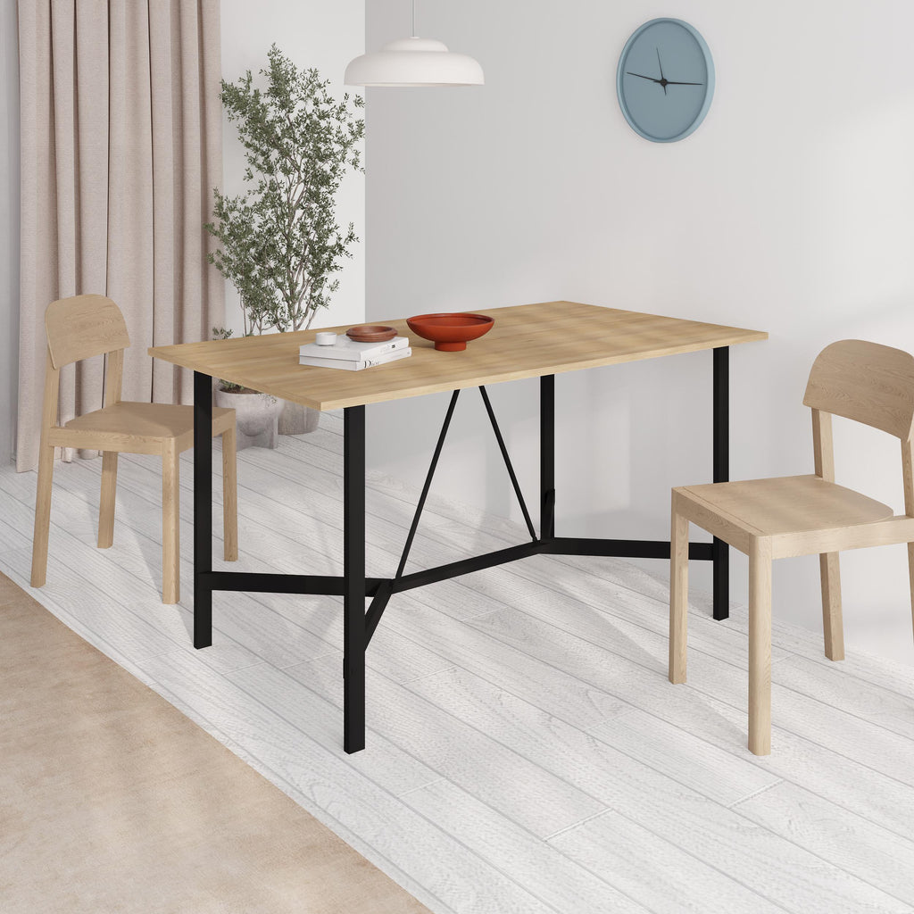 Dalma 140cm Dining Table – Sapphire Oak