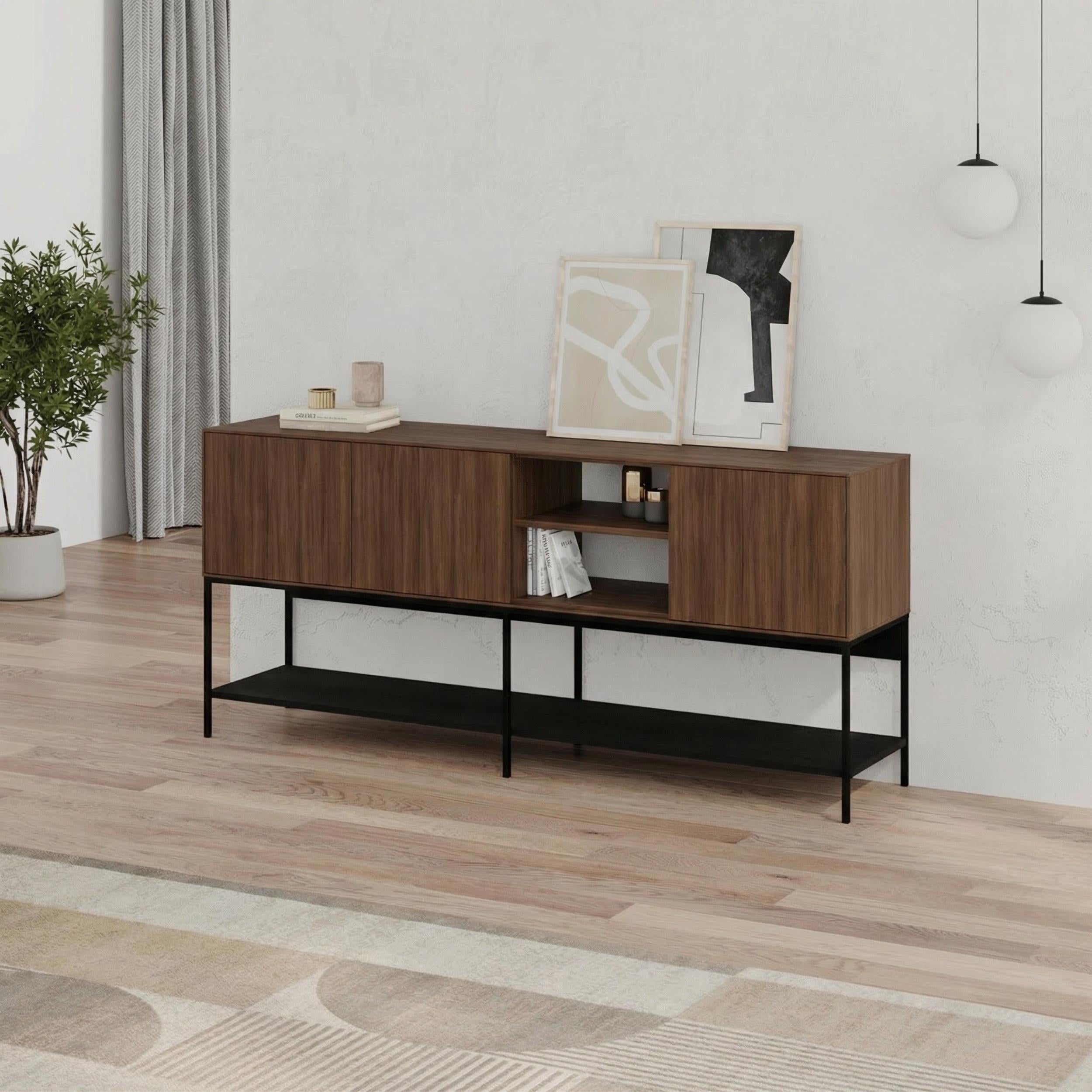 Console Table – 180cm – Modern Sideboard & Storage Unit