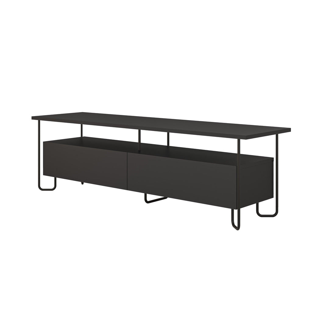 Modern Tv Unit With Storage Cabinet 150cm