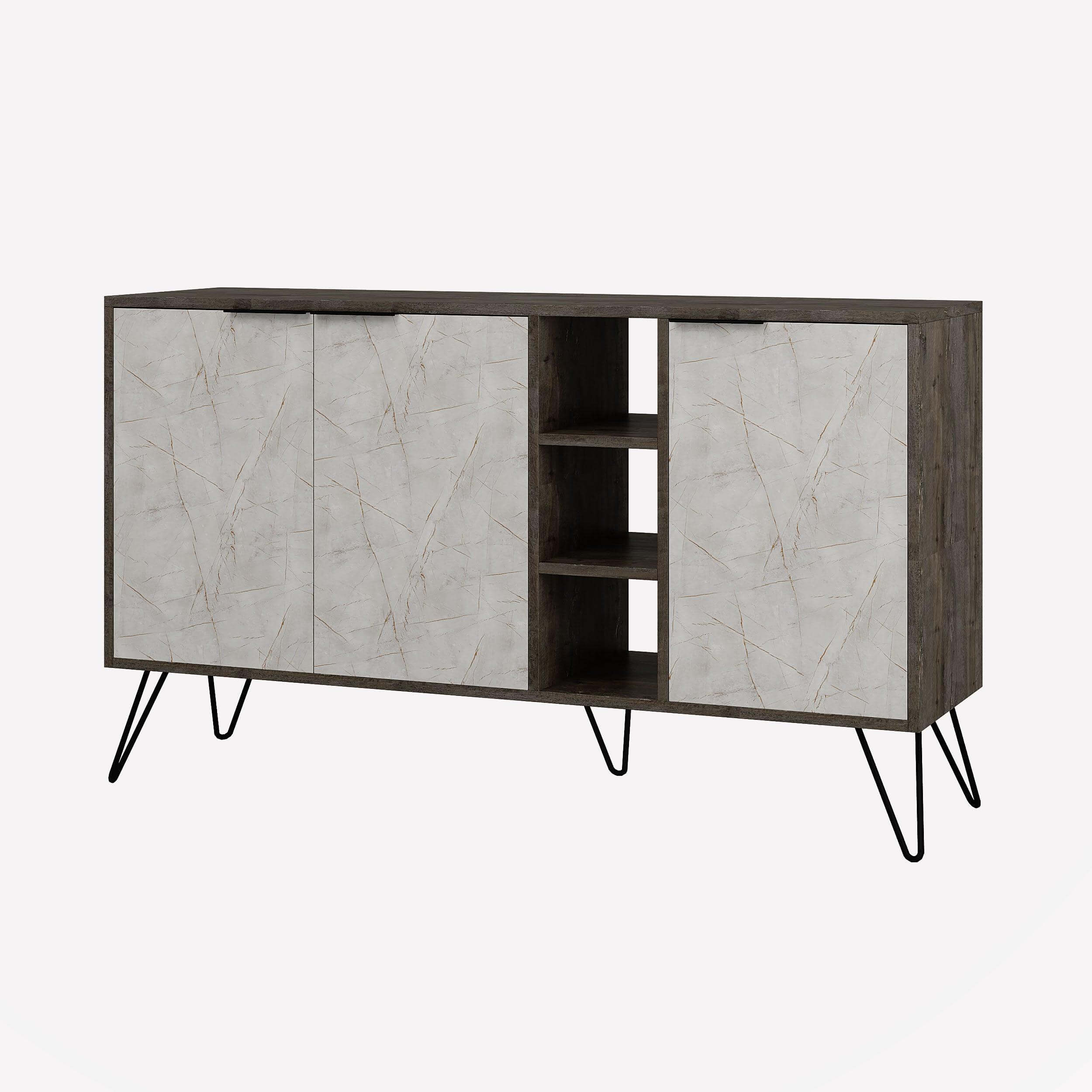Clara Console Modern Sideboard Display - 142cm