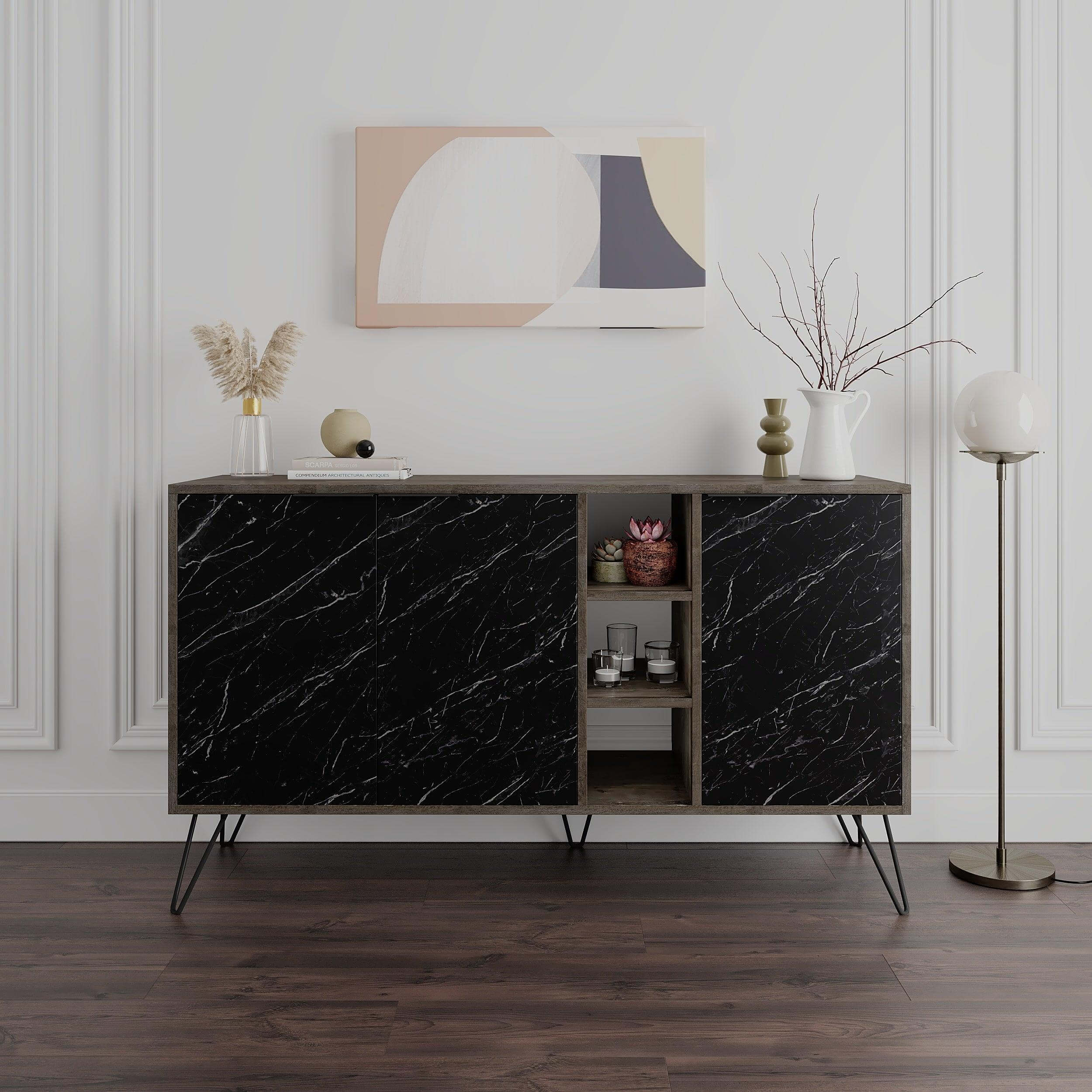 Clara Console Modern Sideboard Display - 142cm