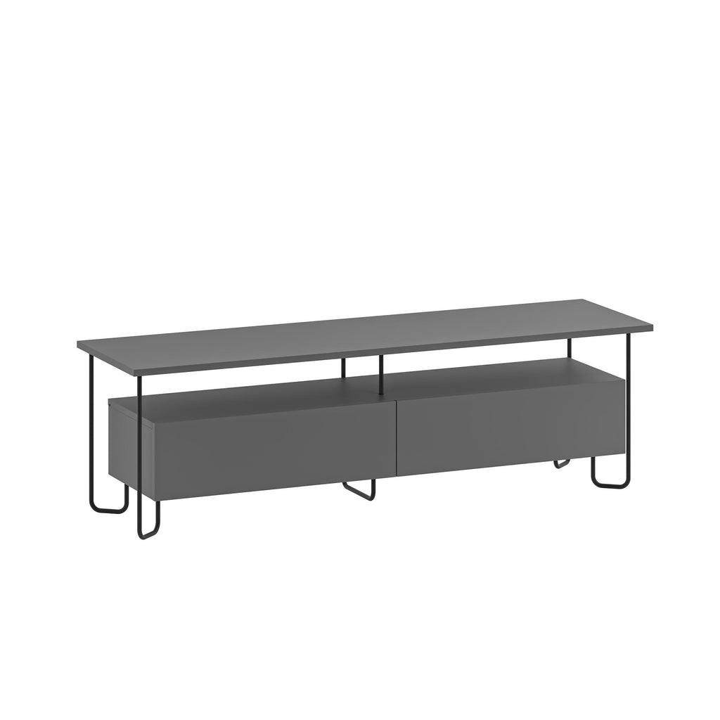 Modern Tv Unit With Storage Cabinet 150cm