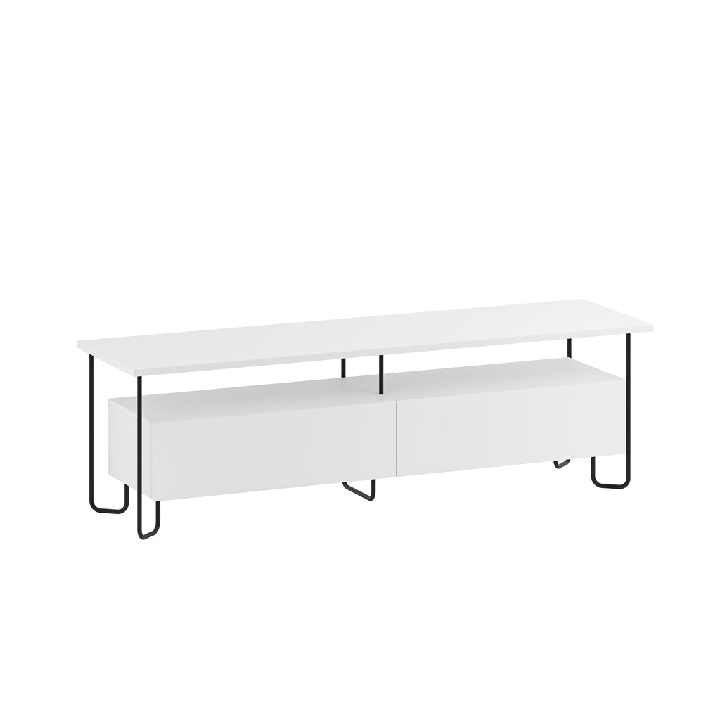Modern Tv Unit With Storage Cabinet 150cm