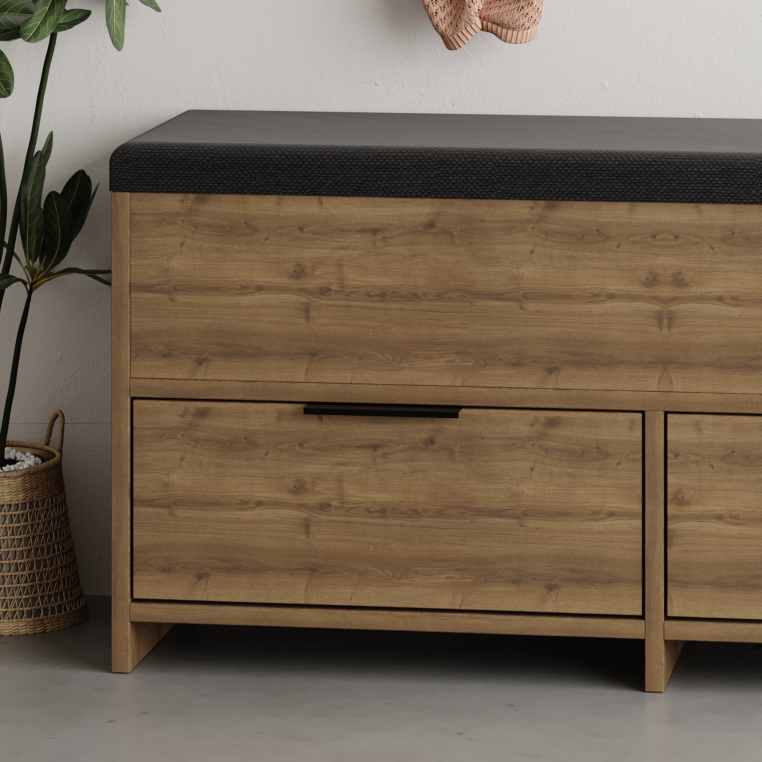 Modern Shoe Storage Bench