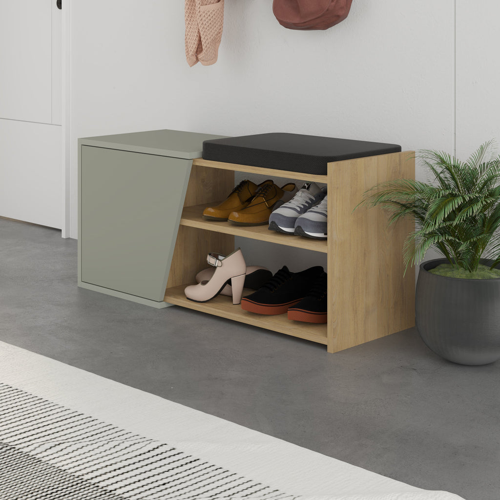 Shoe Storage With Bench Width 104 cm