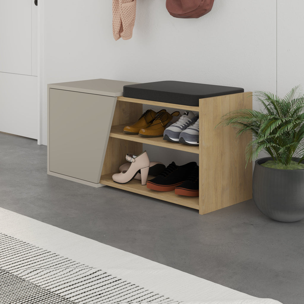 Shoe Storage With Bench Width 104 cm