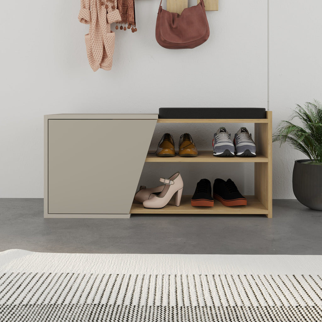 Shoe Storage With Bench Width 104 cm