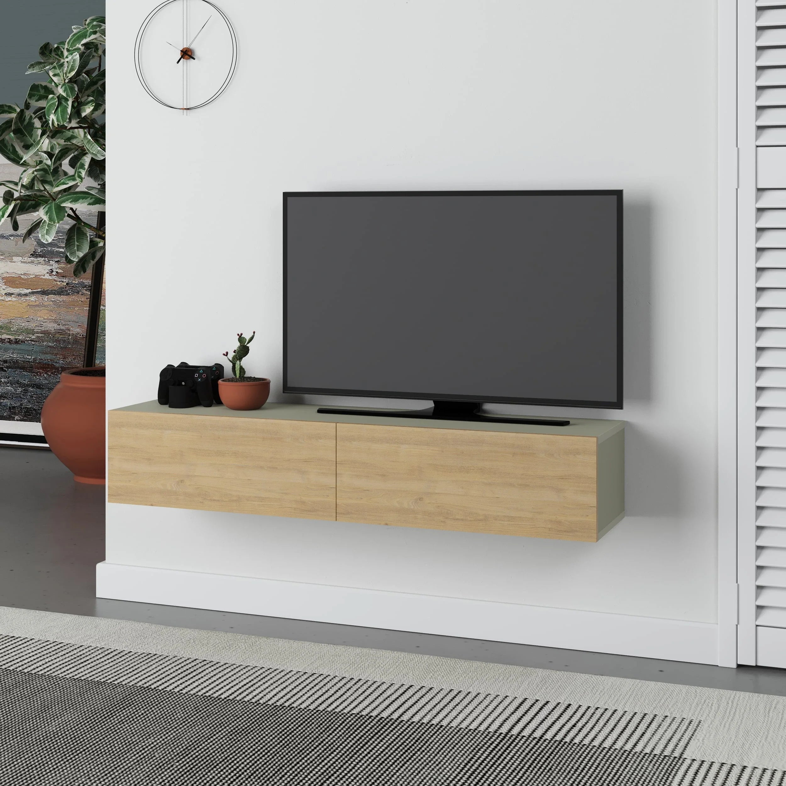 Modern Tv Unit Wall Mounted 135