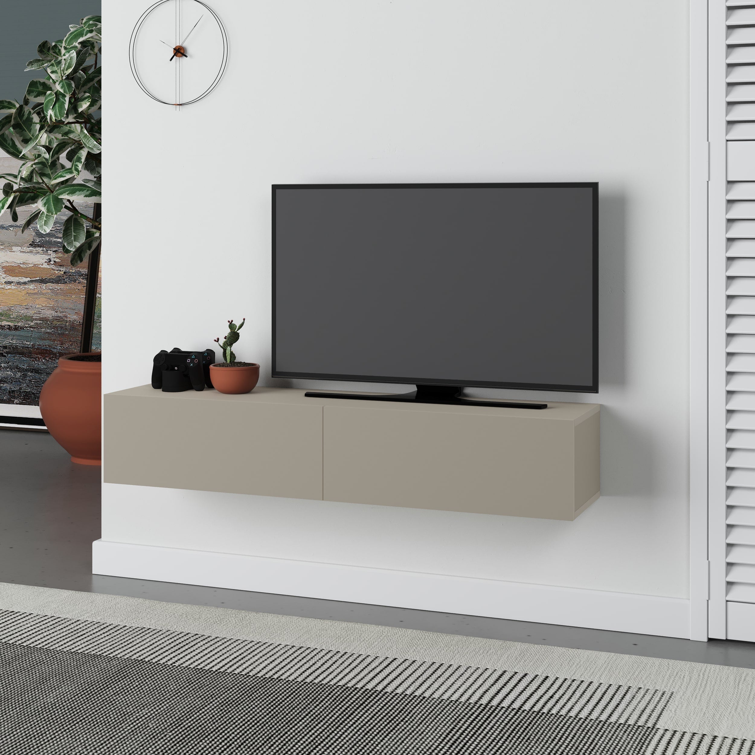 Modern Tv Unit Wall Mounted 135