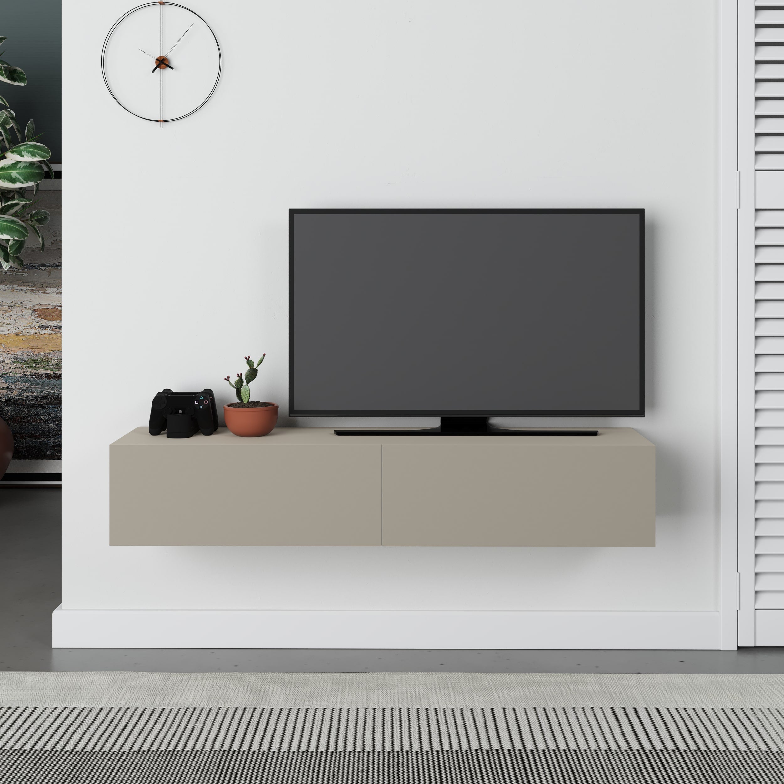 Modern Tv Unit Wall Mounted 135