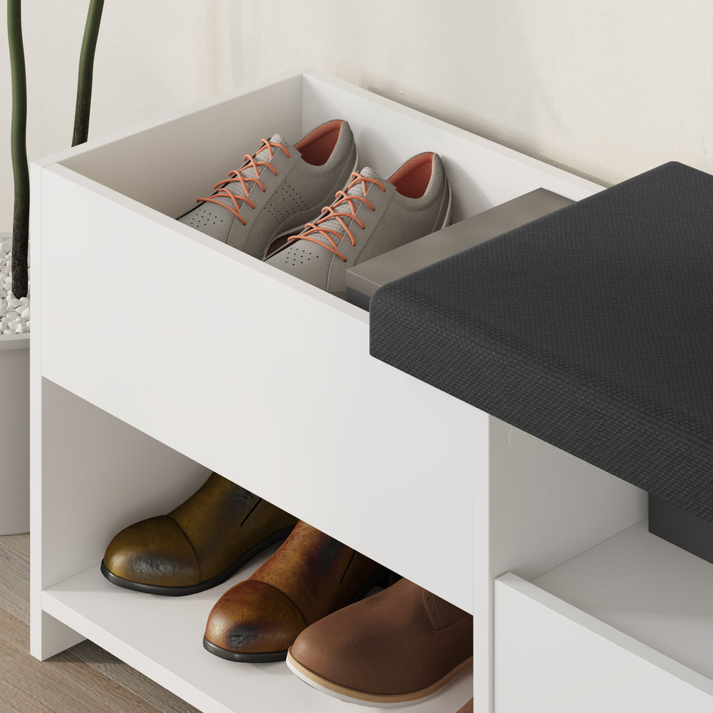 Shoe Bench – Modern Hallway Bench with Storage