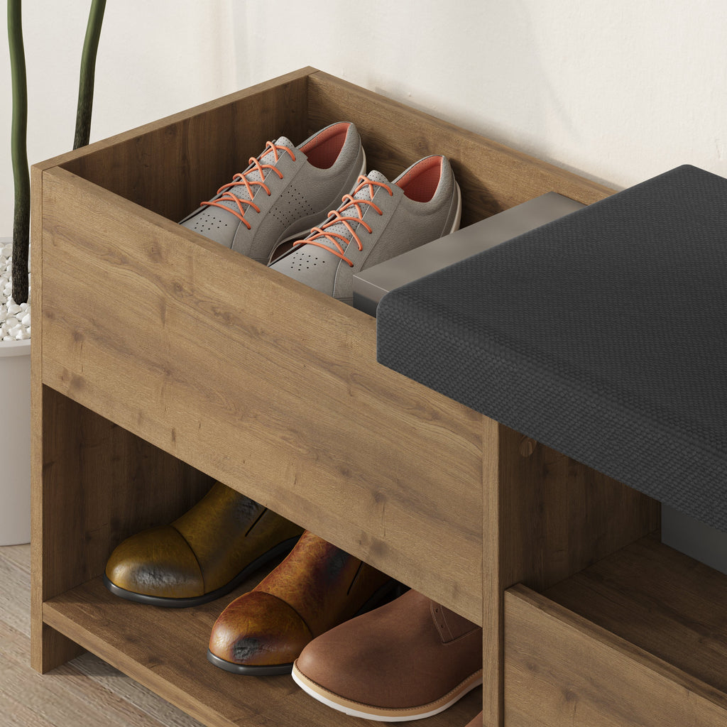 Shoe Bench – Modern Hallway Bench with Storage