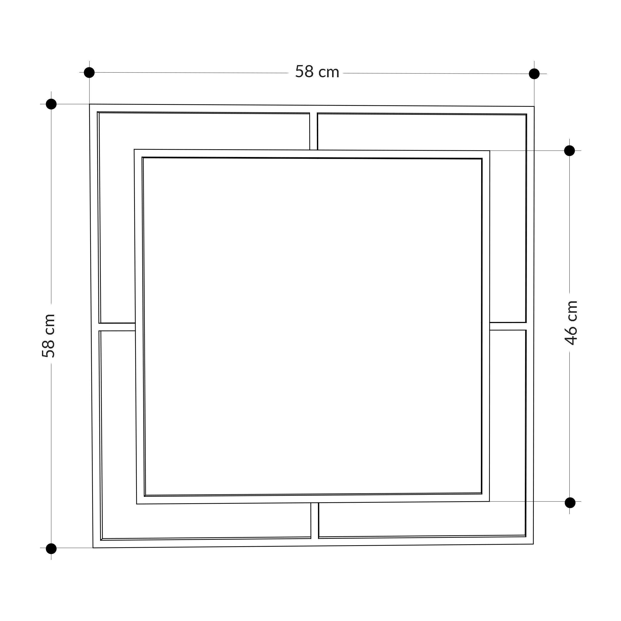 Corner Modern Design Mirror