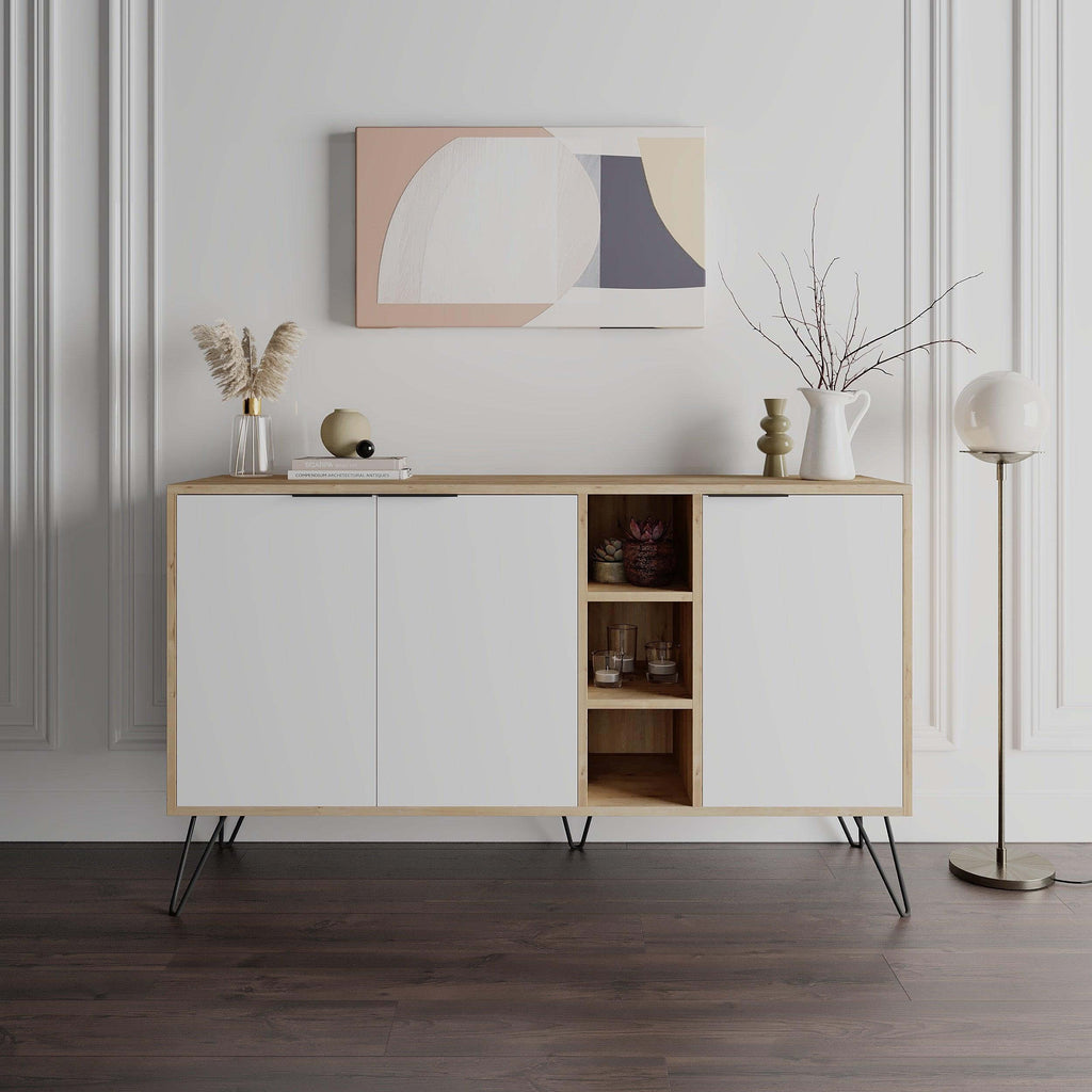 Clara Console Modern Sideboard Display - 142cm