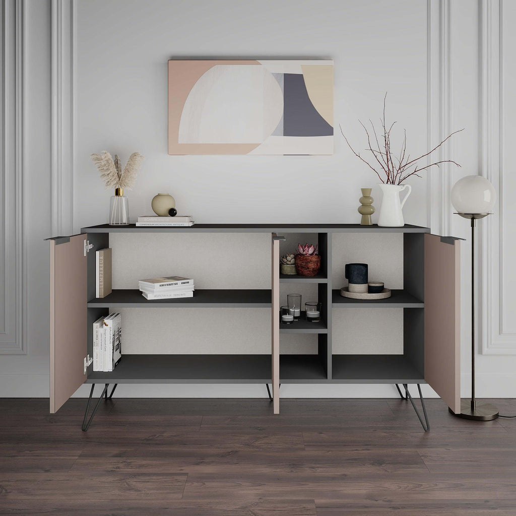 Clara Console Modern Sideboard Display - 142cm