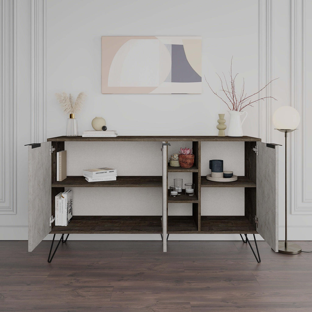 Clara Console Modern Sideboard Display - 142cm
