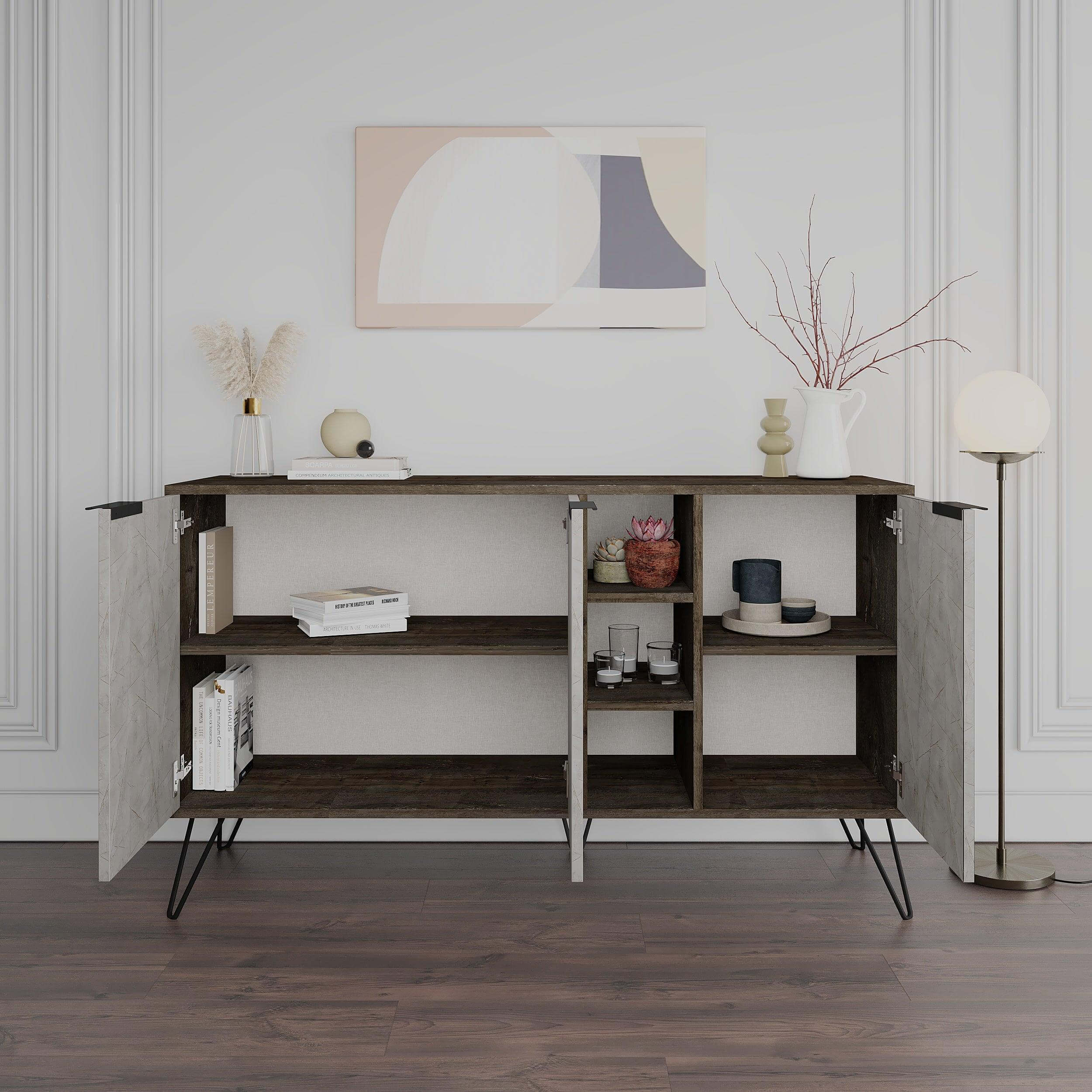 Clara Console Modern Sideboard Display - 142cm