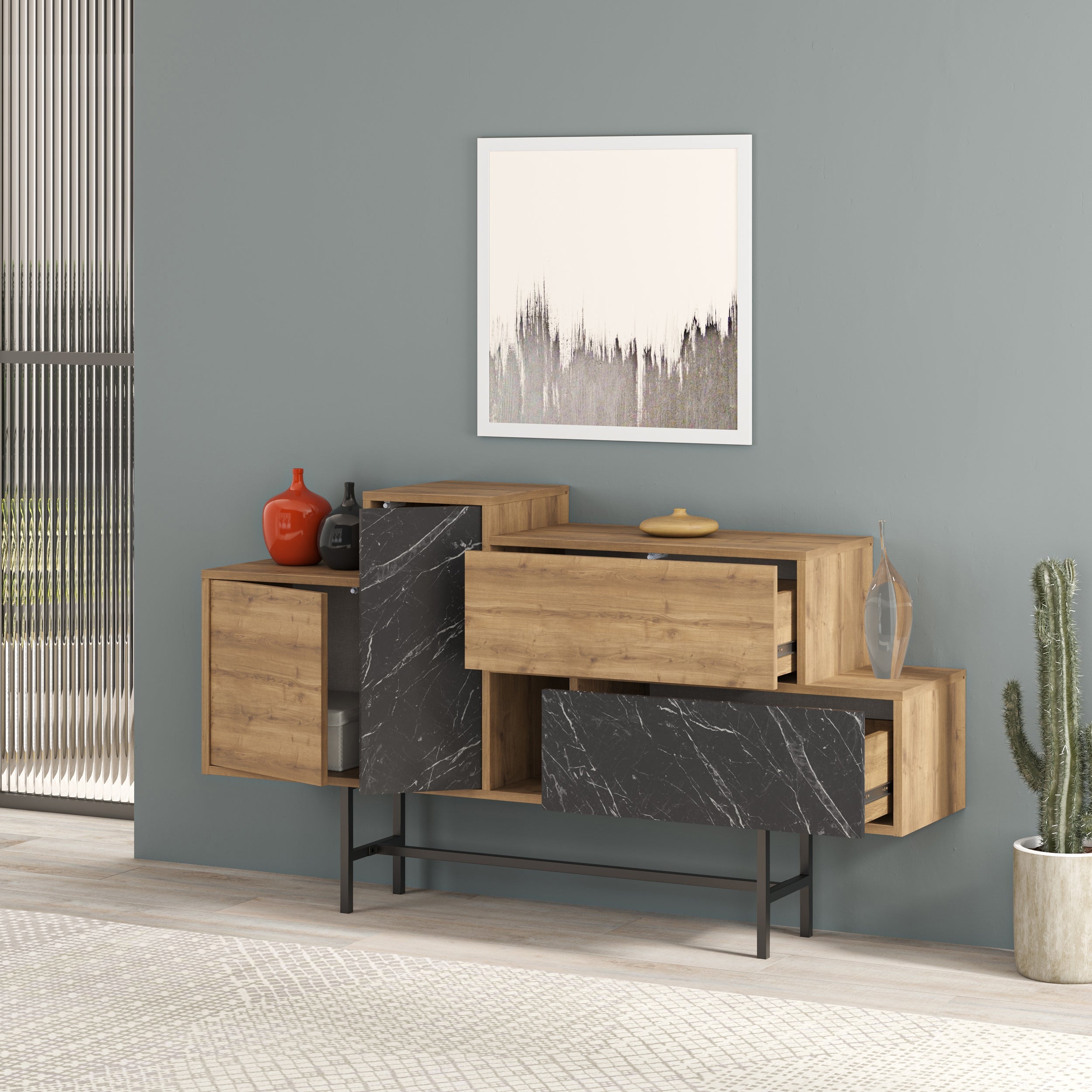 Hermes Console Sideboard Display Unit