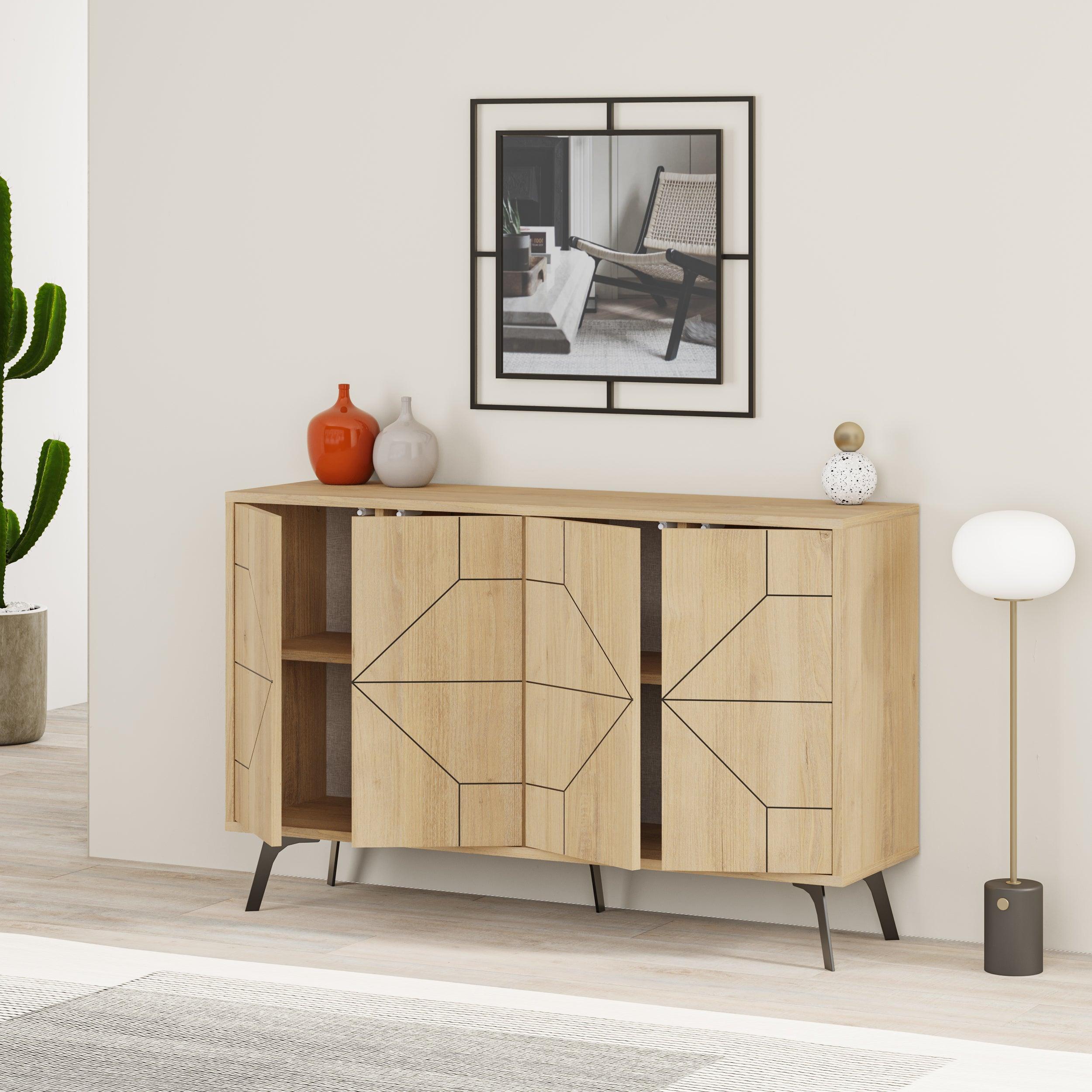 Dune Console Sideboard Display Unit 123cm
