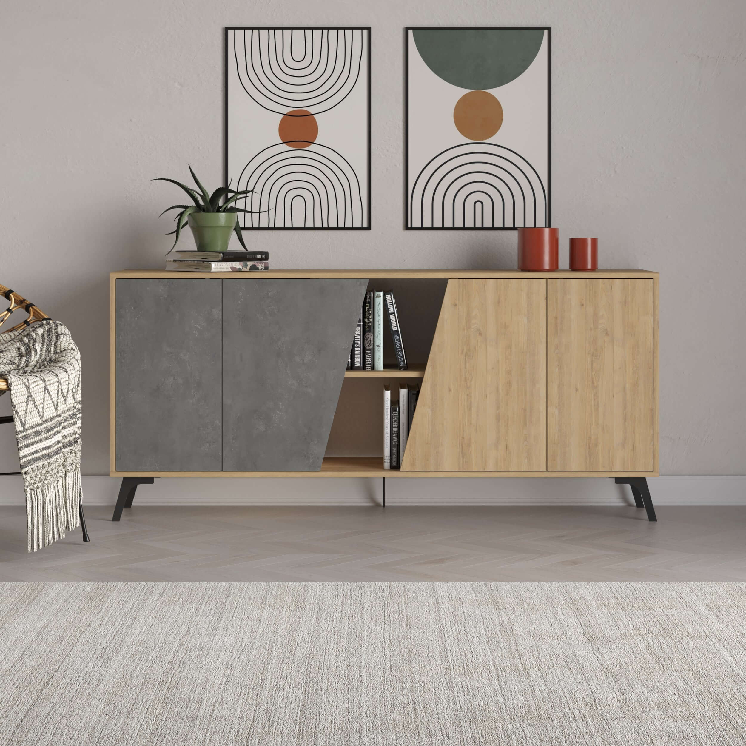 Fiona Console Sideboard Display Unit 180